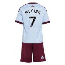 Aston Villa John McGinn #7 Tredjedraktsett Barn 2026-27 Kortermet (+ korte bukser)